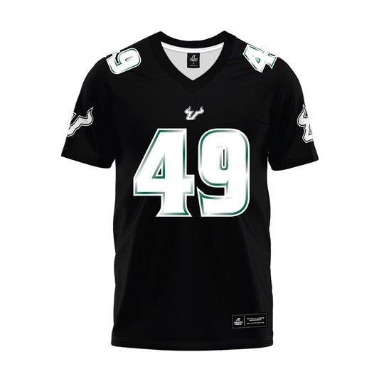 USF - NCAA Football : Easton Bonnett - Black Premium Football Jersey-0