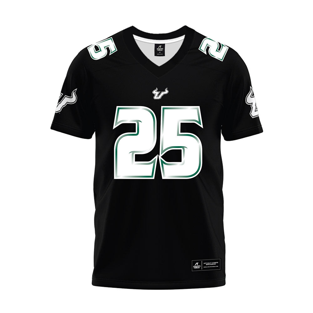 USF - NCAA Football : Zavier Hamilton - Black Premium Football Jersey-0