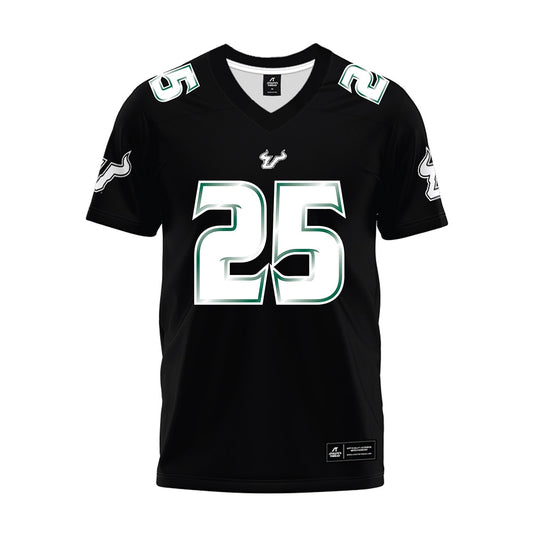 USF - NCAA Football : Zavier Hamilton - Black Premium Football Jersey-0