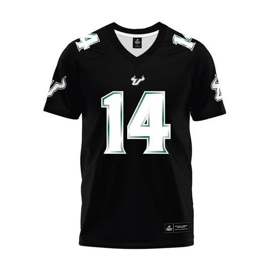 USF - NCAA Football : Arkese Parks - Black Premium Football Jersey-0