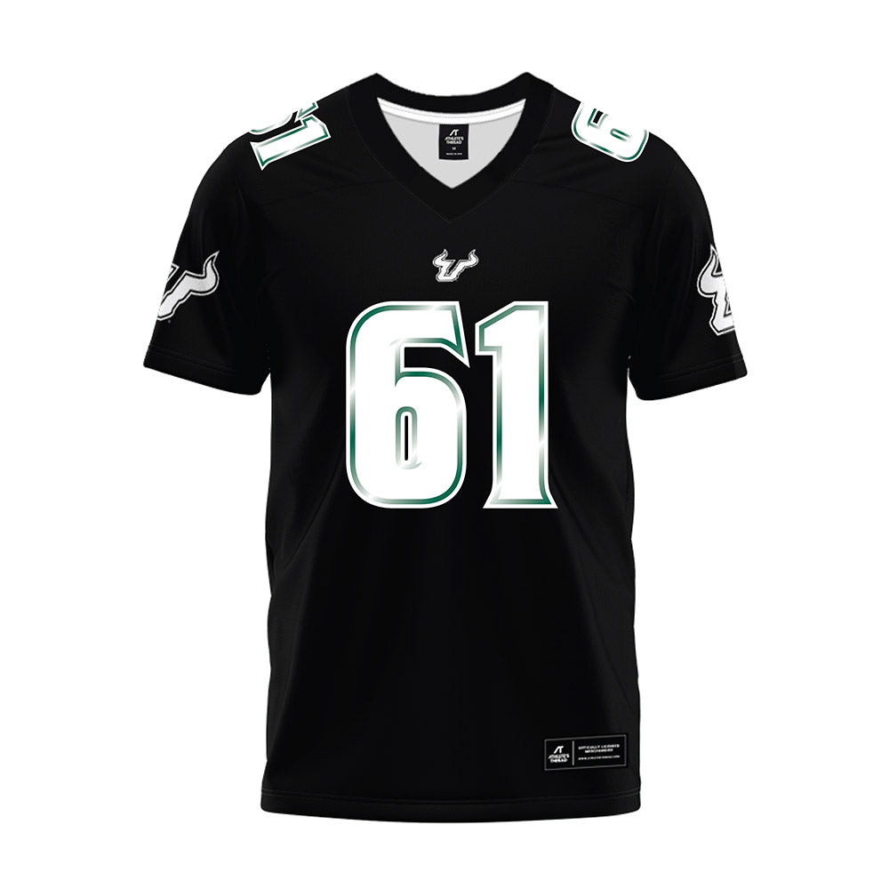USF - NCAA Football : Julius Tate - Black Premium Football Jersey-0