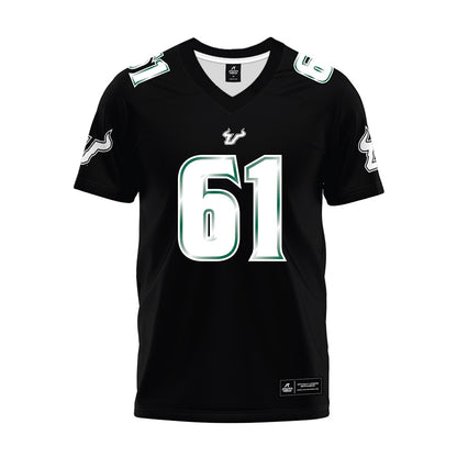 USF - NCAA Football : Julius Tate - Black Premium Football Jersey-0