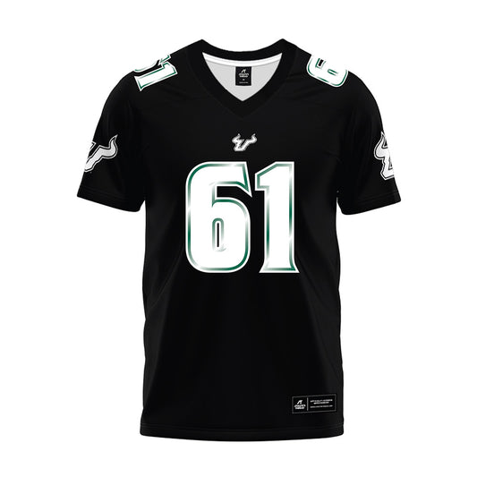 USF - NCAA Football : Julius Tate - Black Premium Football Jersey-0
