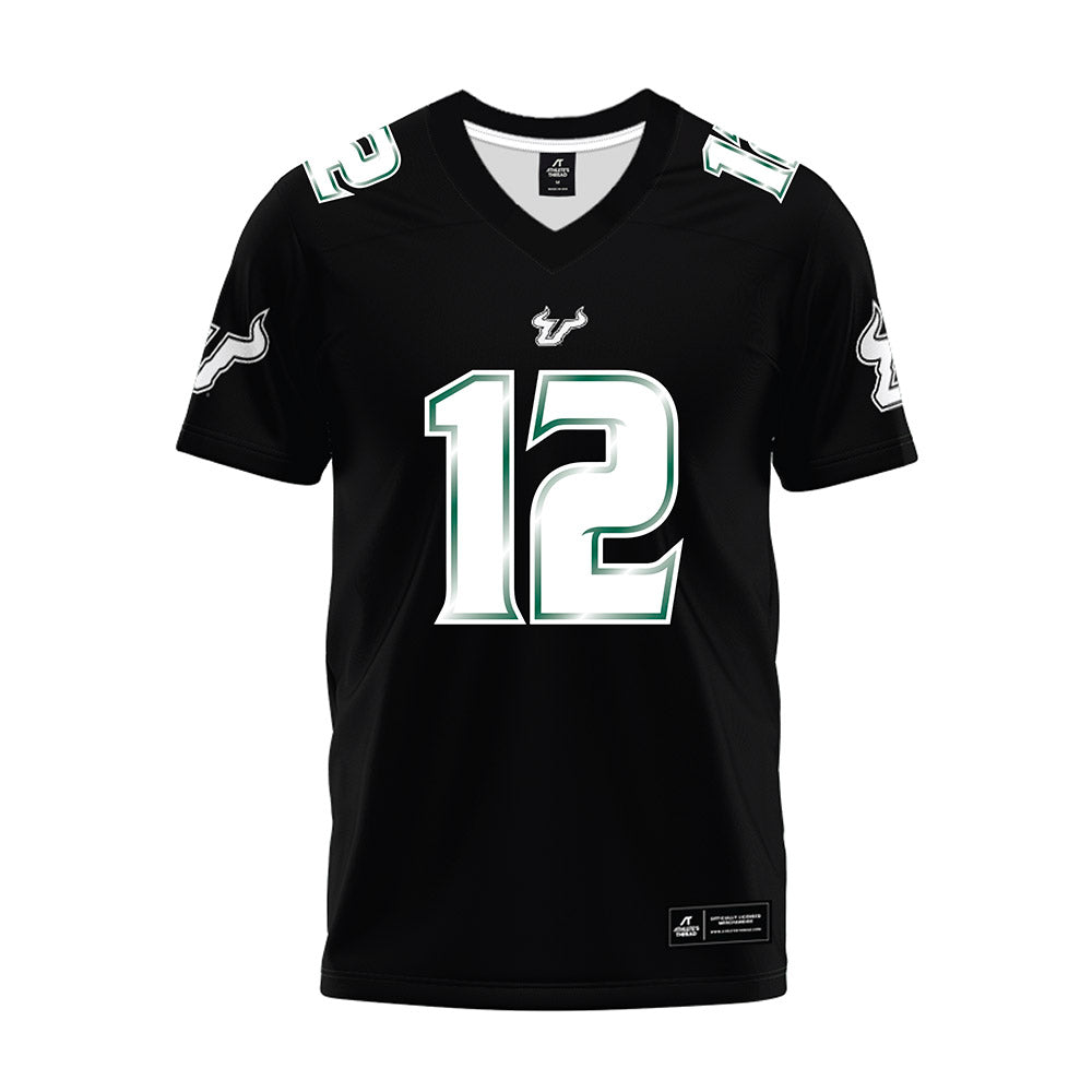 USF - NCAA Football : Jabari Smith - Black Premium Football Jersey-0