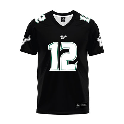 USF - NCAA Football : Jabari Smith - Black Premium Football Jersey-0