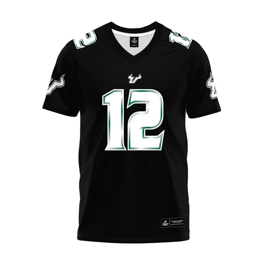 USF - NCAA Football : Jabari Smith - Black Premium Football Jersey-0