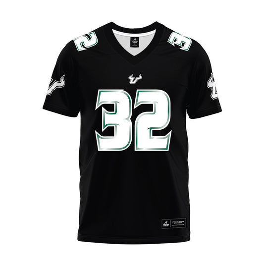 USF - NCAA Football : Demetrius Geathers jr - Black Premium Football Jersey-0