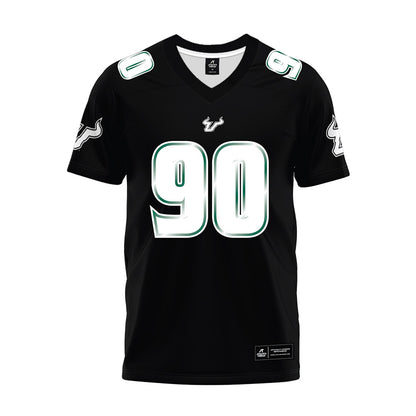 USF - NCAA Football : Terrell Jones - Black Premium Football Jersey-0