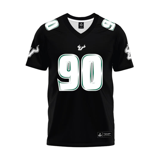 USF - NCAA Football : Terrell Jones - Black Premium Football Jersey-0