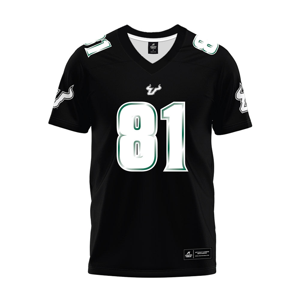 USF - NCAA Football : Tayte Crable - Black Premium Football Jersey-0