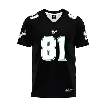 USF - NCAA Football : Tayte Crable - Black Premium Football Jersey-0
