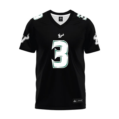 USF - NCAA Football : Michael Van Buren - Black Premium Football Jersey-0