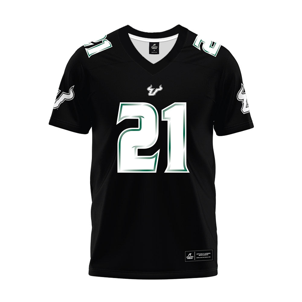 USF - NCAA Football : Victor Zidor - Black Premium Football Jersey-0