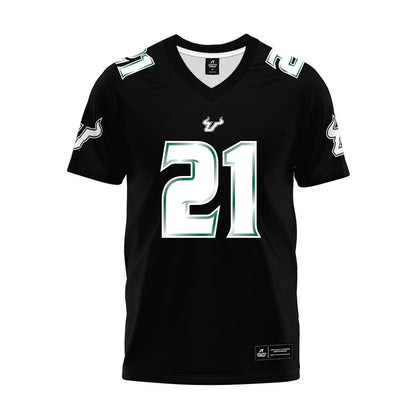 USF - NCAA Football : Victor Zidor - Black Premium Football Jersey-0