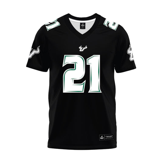 USF - NCAA Football : Victor Zidor - Black Premium Football Jersey-0