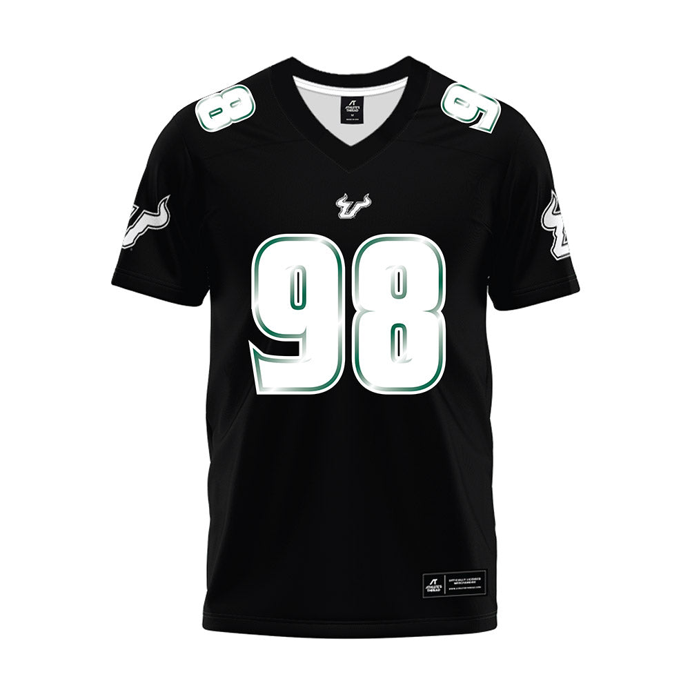 USF - NCAA Football : Marcus Williams - Black Premium Football Jersey-0
