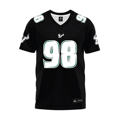USF - NCAA Football : Marcus Williams - Black Premium Football Jersey-0