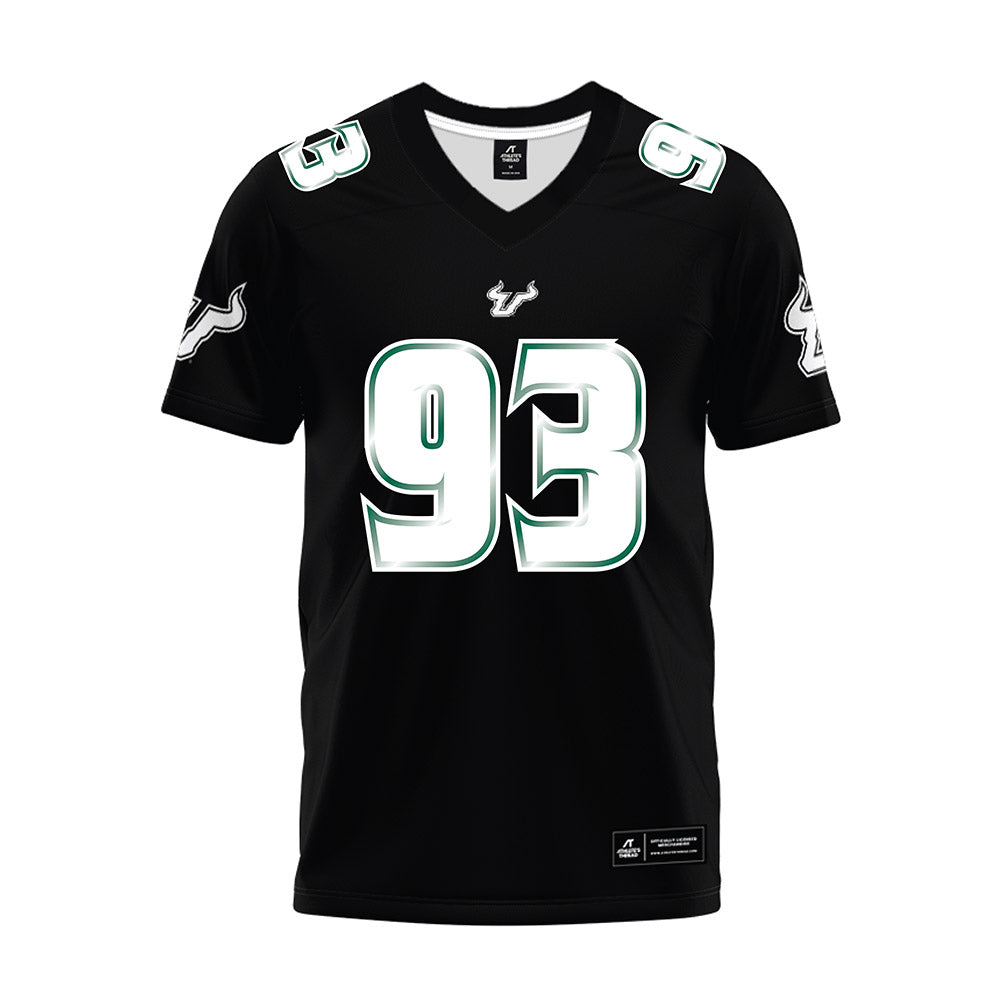 USF - NCAA Football : Richard Scott III - Black Premium Football Jersey-0