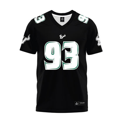 USF - NCAA Football : Richard Scott III - Black Premium Football Jersey-0