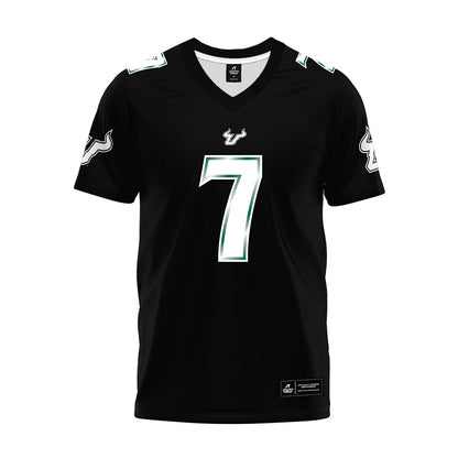 USF - NCAA Football : Sam Robinson - Black Premium Football Jersey-0