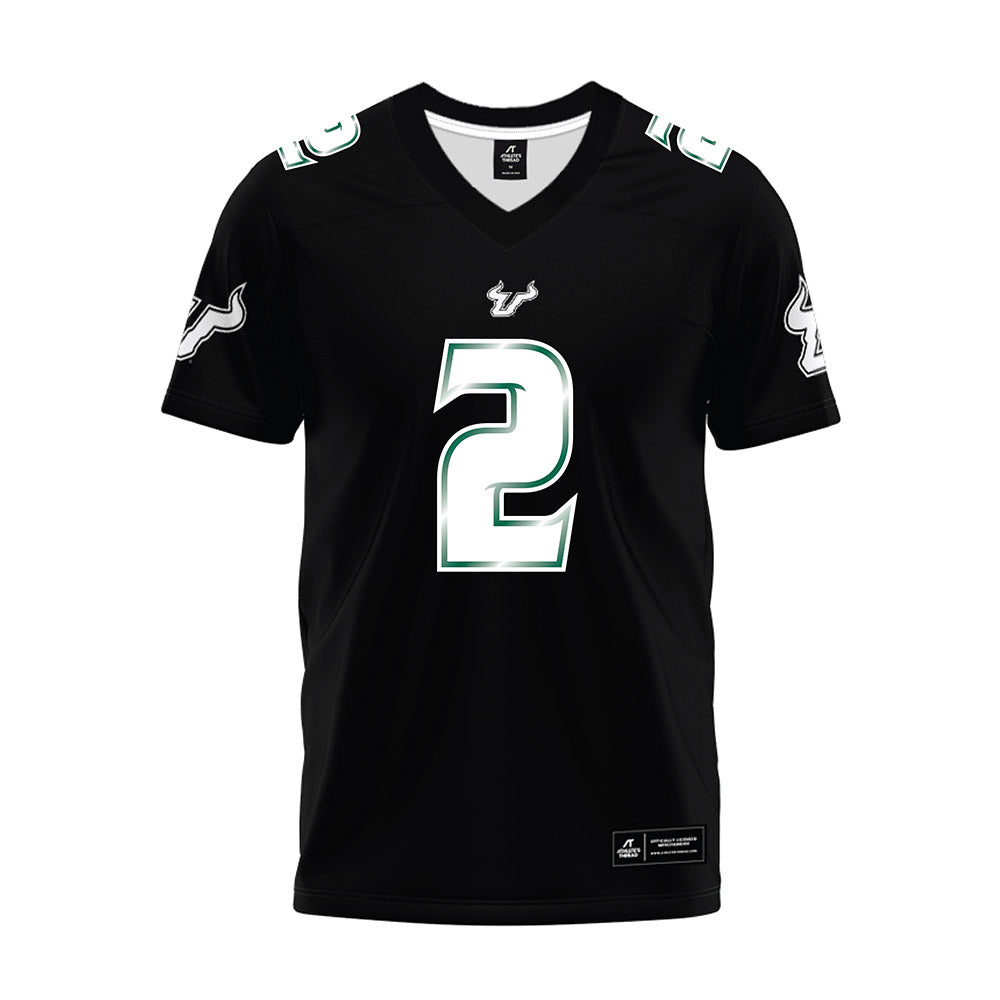 USF - NCAA Football : Jason Collins - Black Premium Football Jersey-0