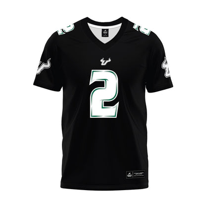 USF - NCAA Football : Jason Collins - Black Premium Football Jersey-0