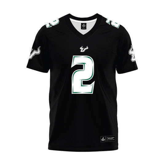 USF - NCAA Football : Jason Collins - Black Premium Football Jersey-0