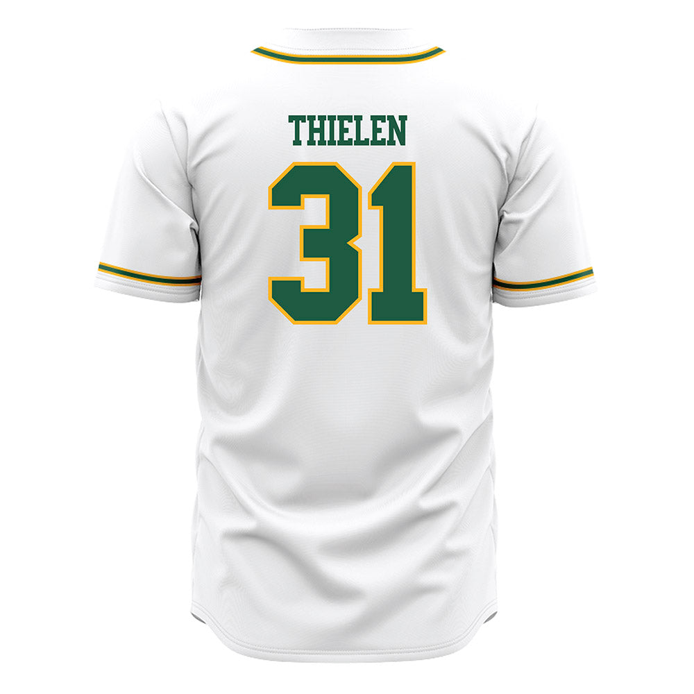 USFCA - NCAA Baseball : Jackson Thielen - White Jersey-1