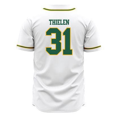 USFCA - NCAA Baseball : Jackson Thielen - White Jersey-1