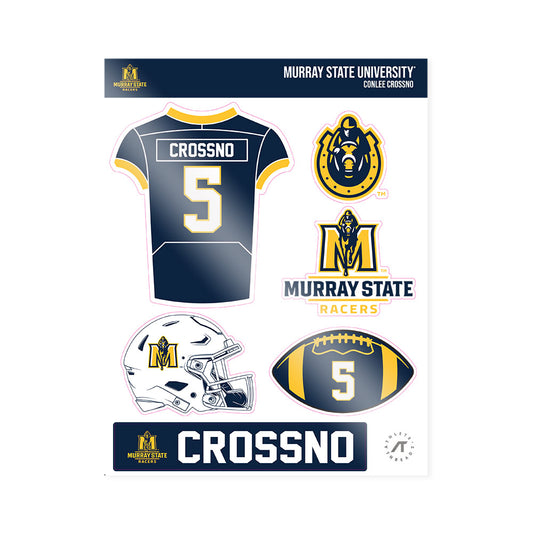 Murray State - NCAA Football : Conlee Crossno - Sticker Sheet-0