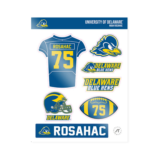 Delaware - NCAA Football : Noah Rosahac - Sticker Sheet-0