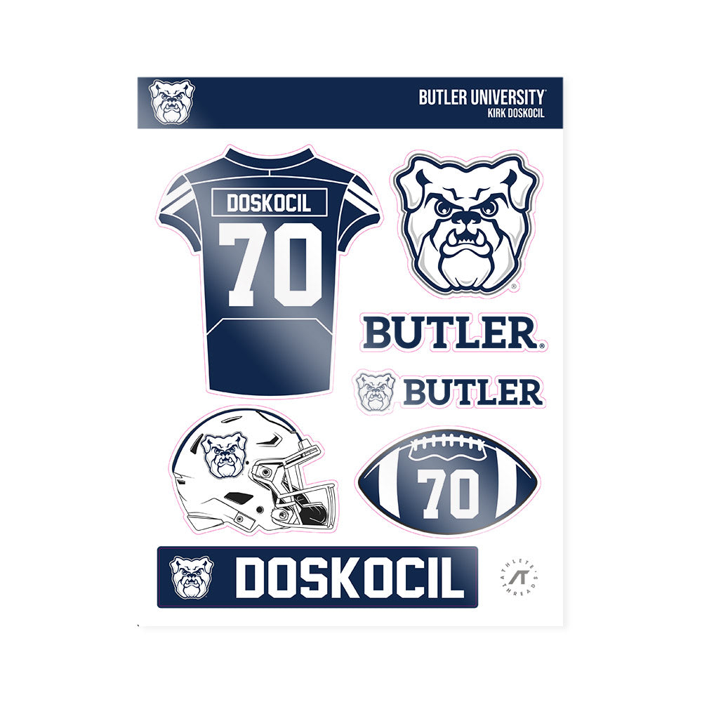 BU - NCAA Football : Kirk Doskocil - Sticker Sheet-0