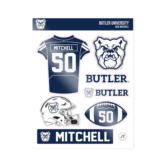 BU - NCAA Football : Jack Mitchell - Sticker Sheet-0