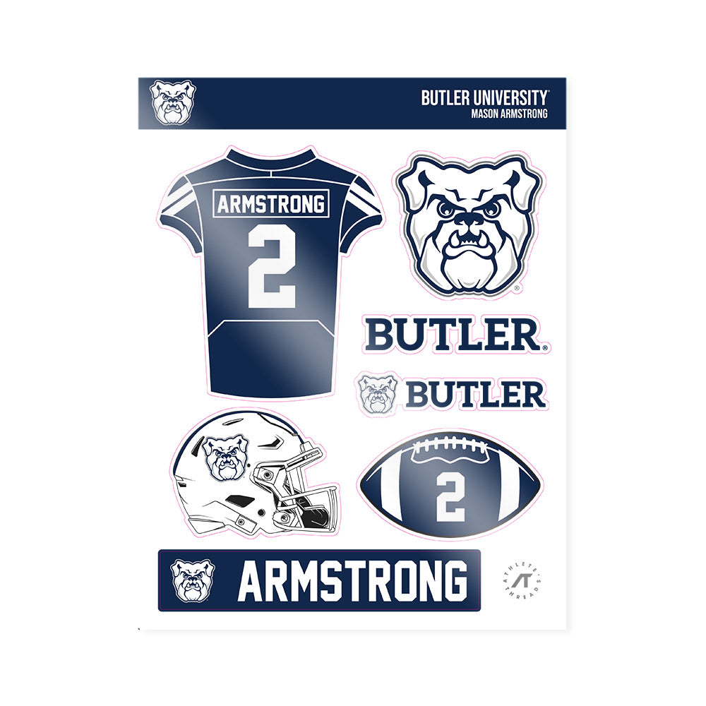 BU - NCAA Football : Mason Armstrong - Sticker Sheet-0