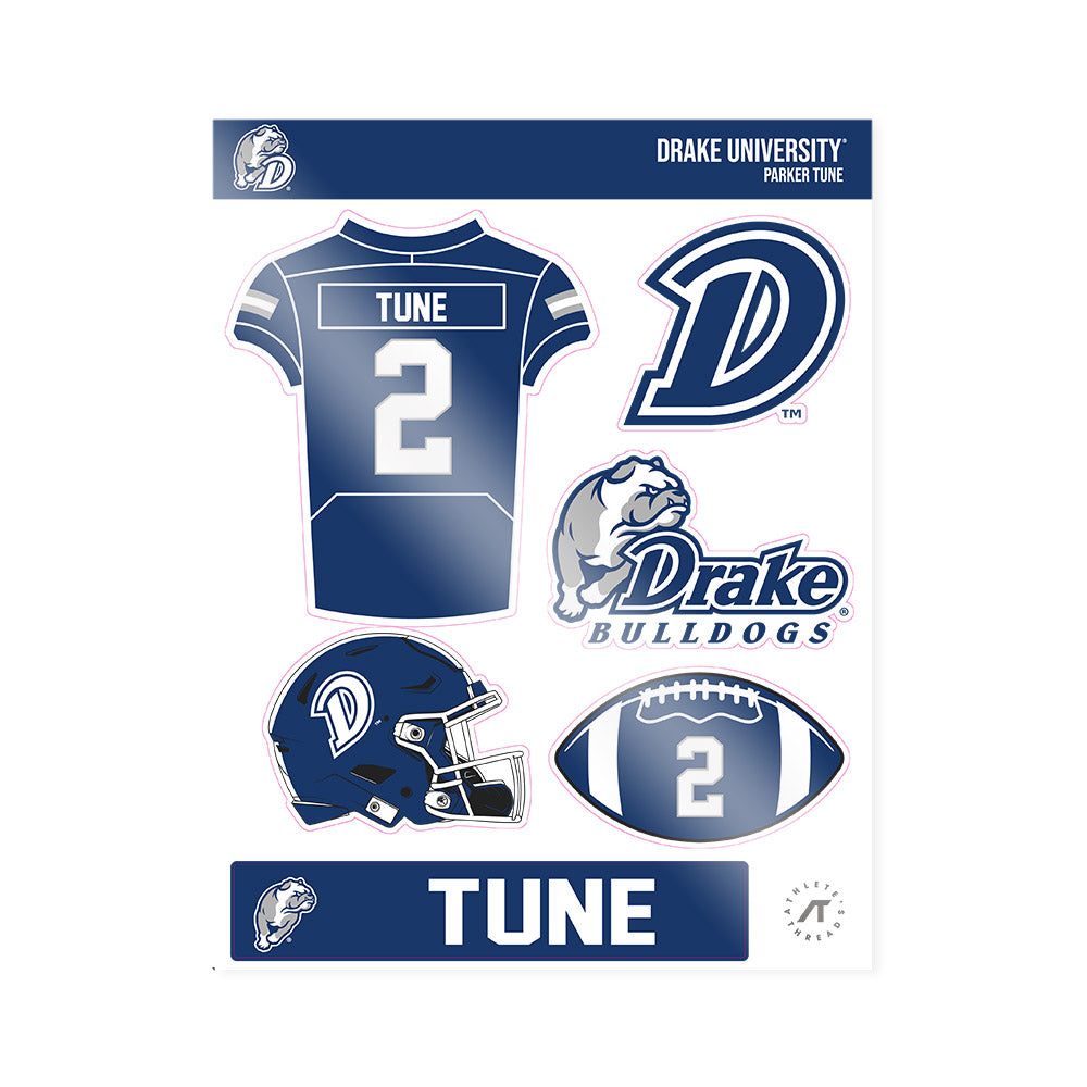 Drake - NCAA Football : Parker Tune - Sticker Sheet-0