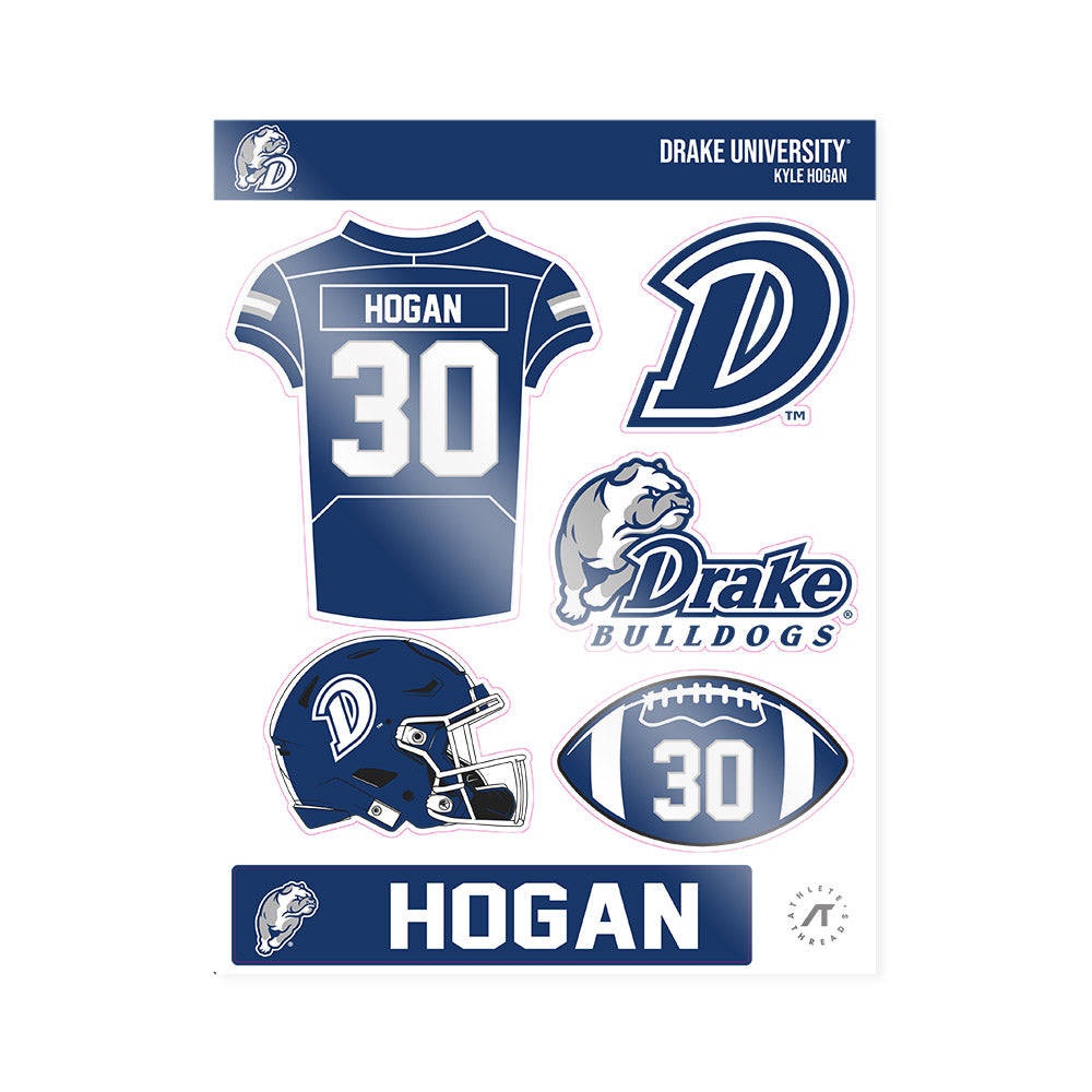 Drake - NCAA Football : Kyle Hogan - Sticker Sheet-0