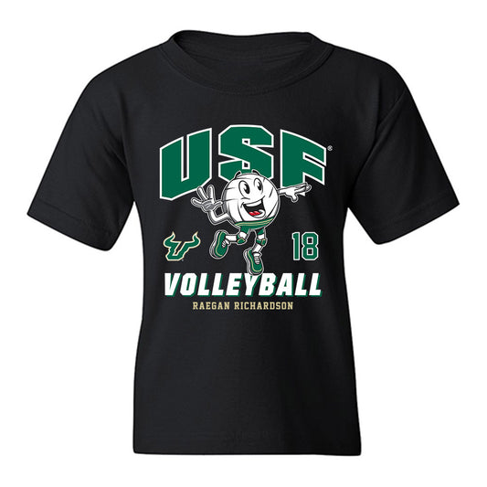 USF - NCAA Women's Volleyball : Raegan Richardson - Fashion Shersey Youth T-Shirt-0