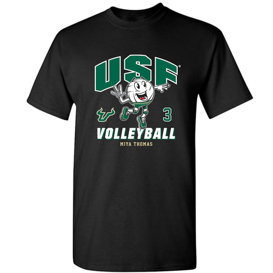 USF - NCAA Women's Volleyball : Miya Thomas - Fashion Shersey T-Shirt-0