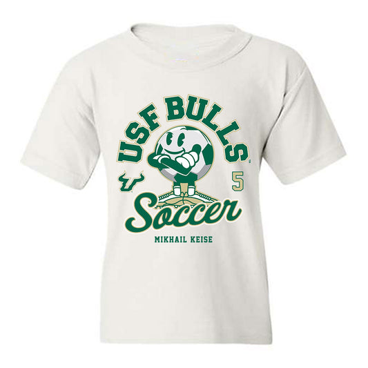 USF - NCAA Men's Soccer : Mikhail Keise - Fashion Shersey Youth T-Shirt-0