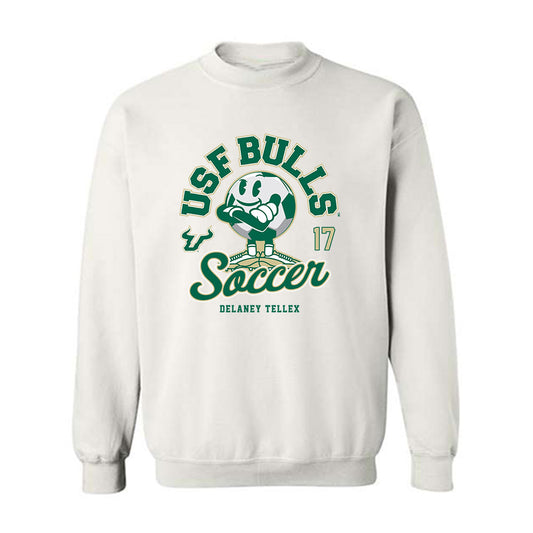 USF - NCAA Women's Soccer : Delaney Tellex - Fashion Shersey Crewneck Sweatshirt-0