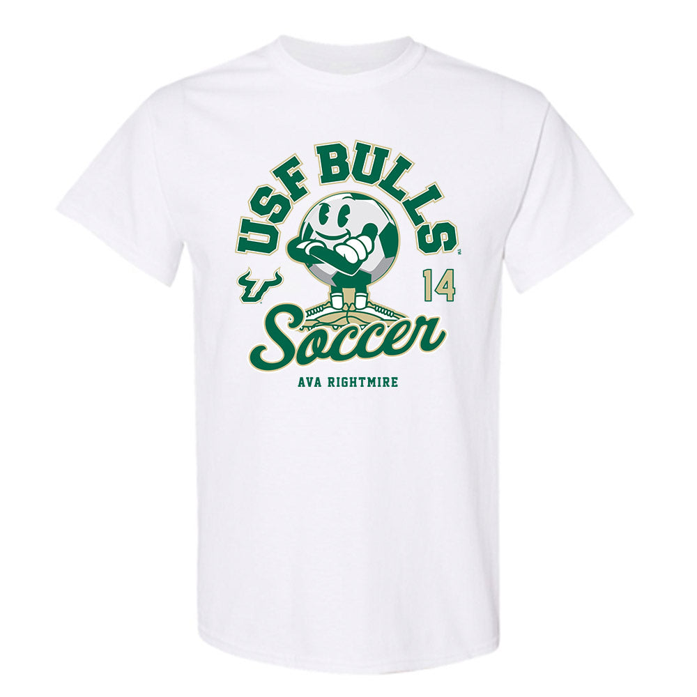 USF - NCAA Women's Soccer : Ava Rightmire - Fashion Shersey T-Shirt-0