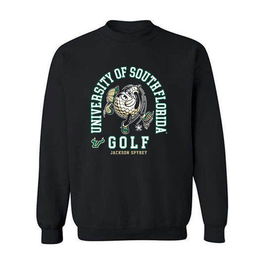 USF - NCAA Men's Golf : Jackson Spybey - Fashion Shersey Crewneck Sweatshirt-0