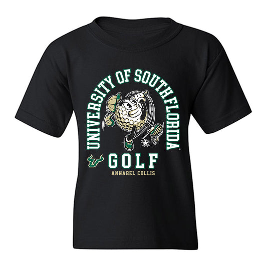 USF - NCAA Women's Golf : Annabel Collis - Fashion Shersey Youth T-Shirt-0