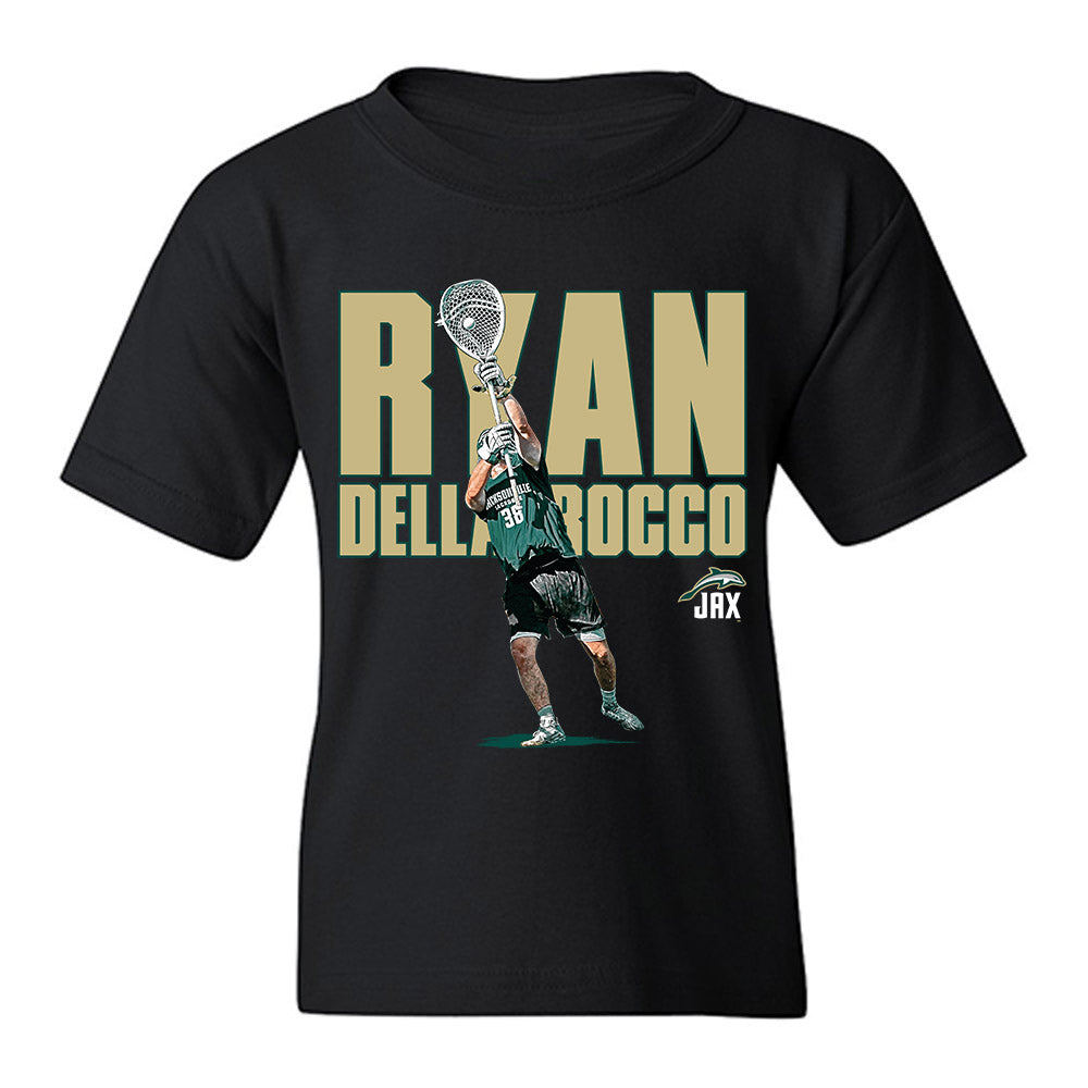 Jacksonville - NCAA Men's Lacrosse : Ryan Della Rocco - Youth T-Shirt-0