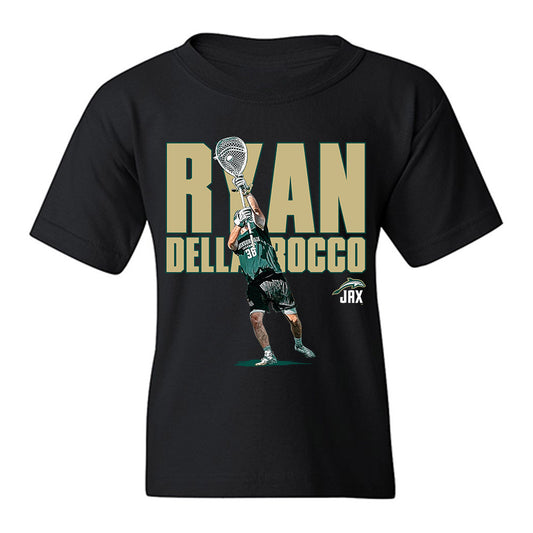 Jacksonville - NCAA Men's Lacrosse : Ryan Della Rocco - Youth T-Shirt-0
