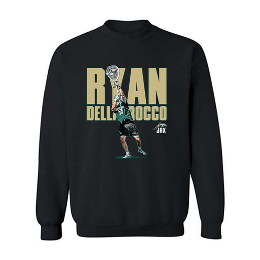 Jacksonville - NCAA Men's Lacrosse : Ryan Della Rocco - Crewneck Sweatshirt-0