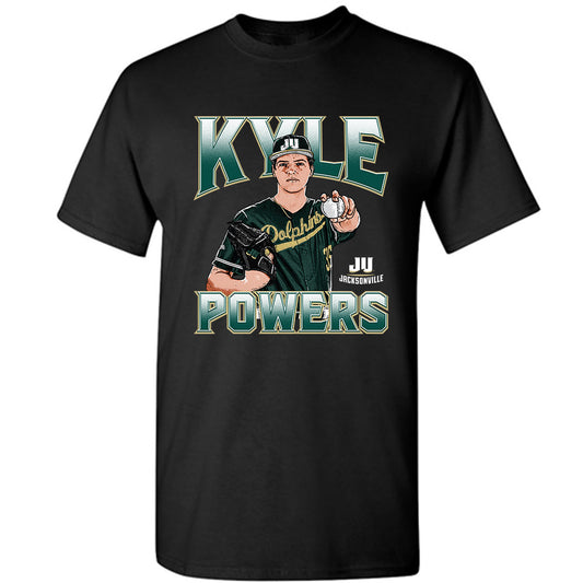 Jacksonville - NCAA Baseball : Kyle Powers - T-Shirt-0