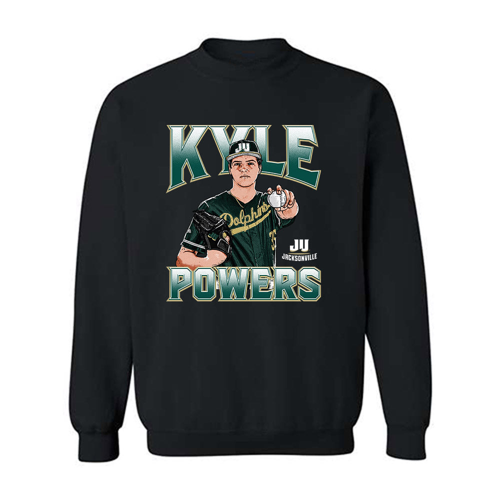 Jacksonville - NCAA Baseball : Kyle Powers - Crewneck Sweatshirt-0