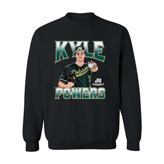 Jacksonville - NCAA Baseball : Kyle Powers - Crewneck Sweatshirt-0