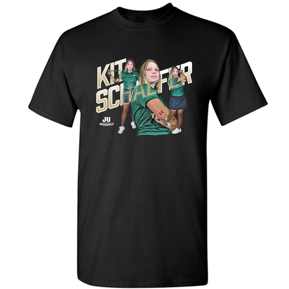 Jacksonville - NCAA Women's Golf : Kit Schaefer - T-Shirt-0